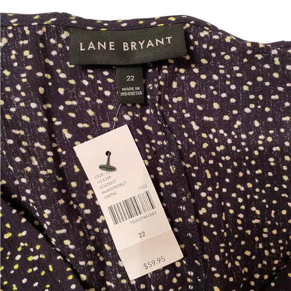 Lane Bryant long sleeve blouse size 22 - Picture 3 of 16